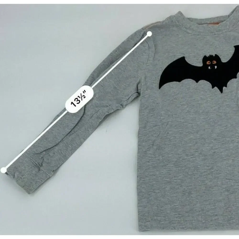 Gymboree Lucky Brand Boys Gray T-shirt Bundle Long Sleeve Casual Sz 4T